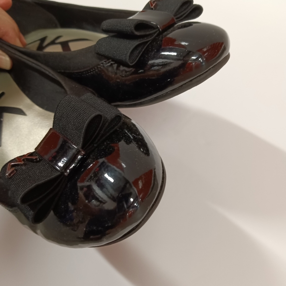 Anne Klein AK7 Stefania Patent Leather Wedges Size 8 - Picture 6 of 11